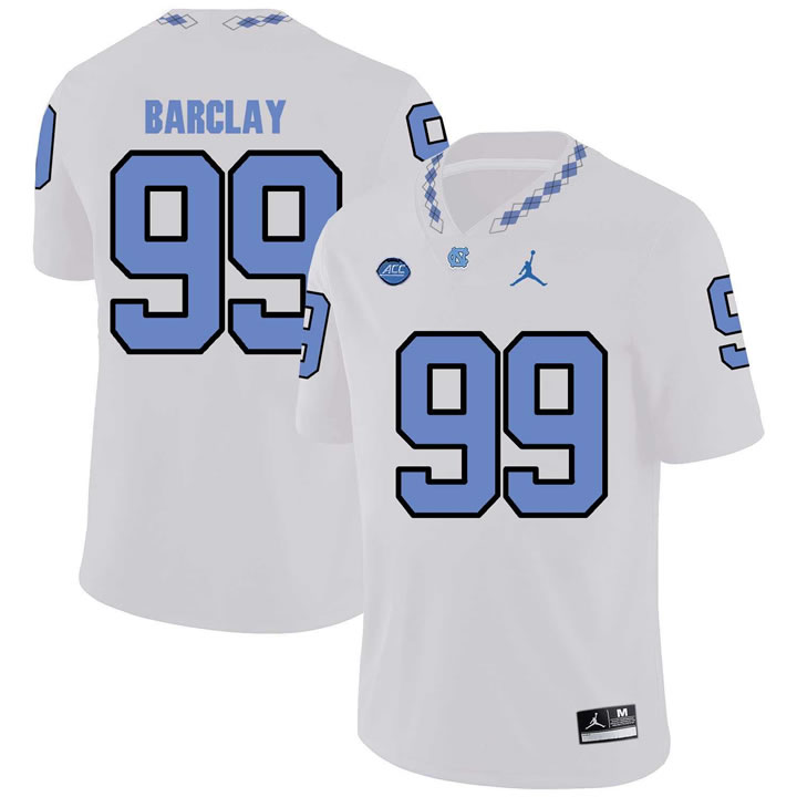 North Carolina Tar Heels 99 George Barclay White College Football Jersey Dzhi,We sell and wholesale North Carolina Tar Heels 99 George Barclay White College Football Jersey Dzhi on line form chian!